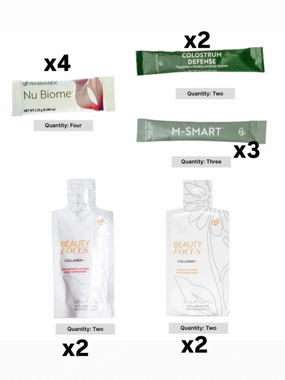Nuskin Nu Skin Pharmanex Wellness Bundle with a pouch